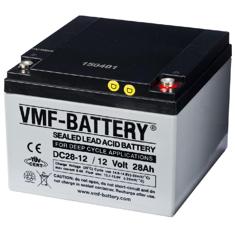 Vmf batterie à cycle profond agm 12 v 28 ah dc28-12 404354_0