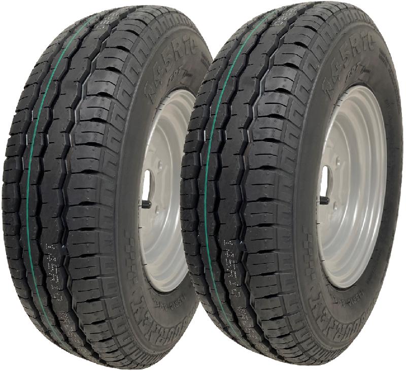 Lot de 2 - 145x10 wanda wr068 roue de trailer 4/4