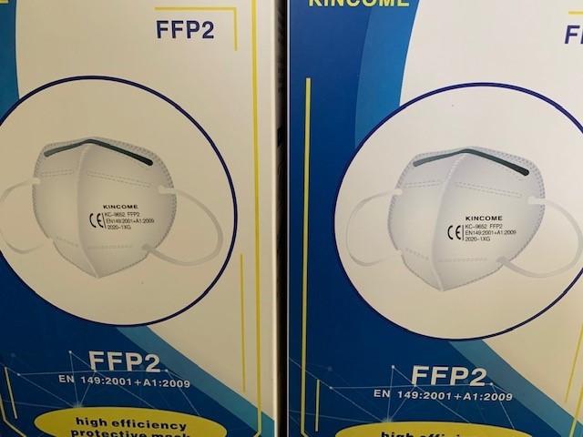 50 Masques CE de protection respiratoire FFP2_0