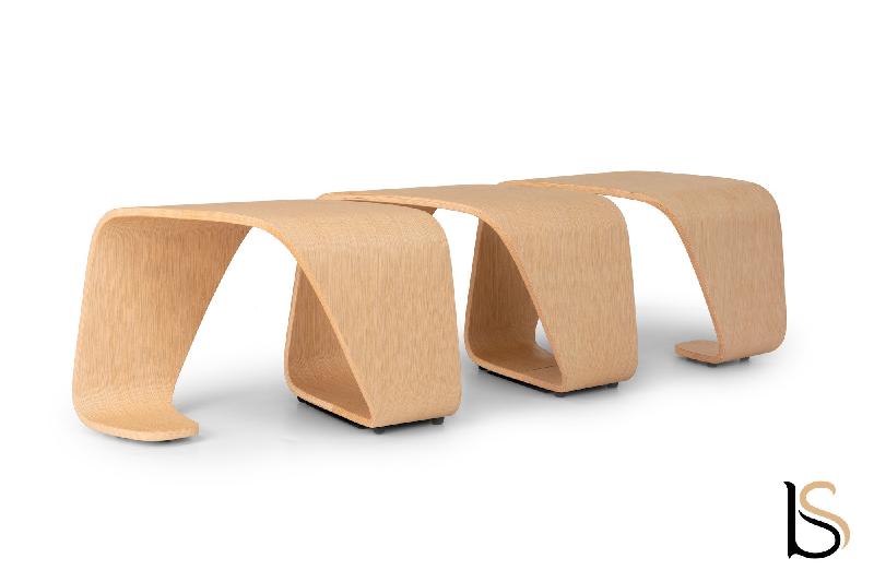 Banc d'accueil ADN - True Design - 3 places_1