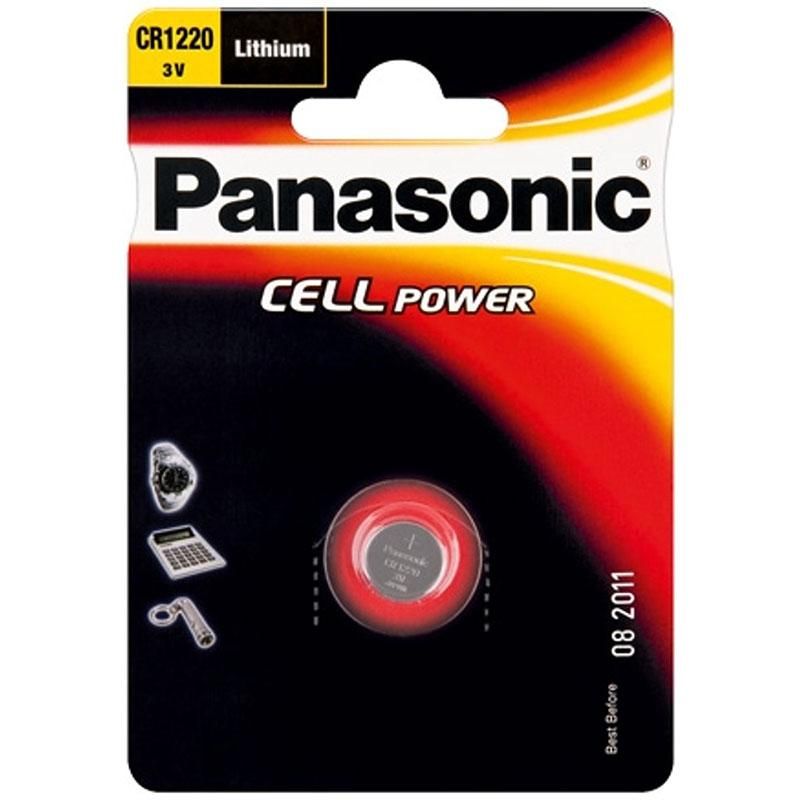 Blister de 1 pile lithium Panasonic CR1220 - 3V_0