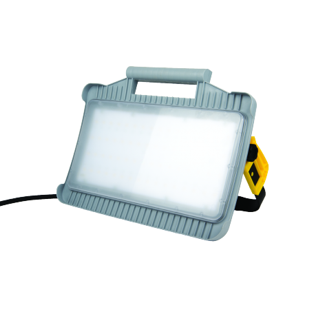 Éclairage de chantier - Magnum LED projecteur 32 W IP54 IK10 - Câble 5 m - Prises FR/BE_0
