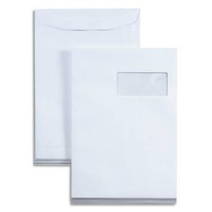 format 90x140 mm Boîte de 1000 enveloppes visite blanches auto-adhésives 120g 