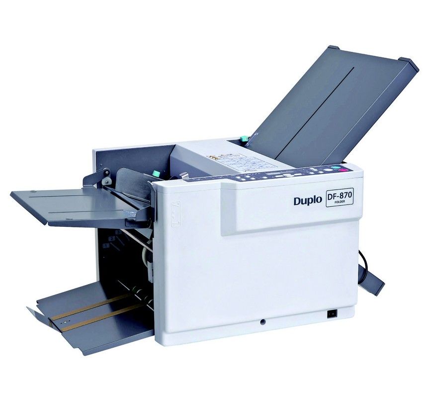 DF-870 - Plieuse à friction Duplo France - 241 feuilles/minute - Formats variés et plis personnalisés_0