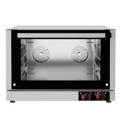 EURAST - Four à convection électrique 4 GN 1/1 ou plateaux 600x400 - 760x760x560 mm - 3800 W 230/1V - 41645017 - gris 41645017_0