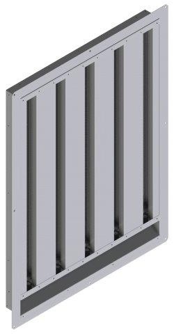 Filtres à sable FSG - Protection contre le vent de sable - Construction acier galvanisé, aluminium ou inox_0