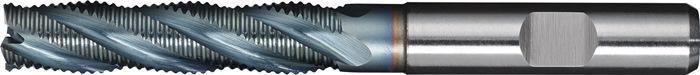 Fraise deux tailles DIN 844 type HR - D. Nominal 25 mm - L. Garniture 108 mm - HSS-Co5 TiCN - DIN 1835 B - 4 lames longues - PROMAT_0