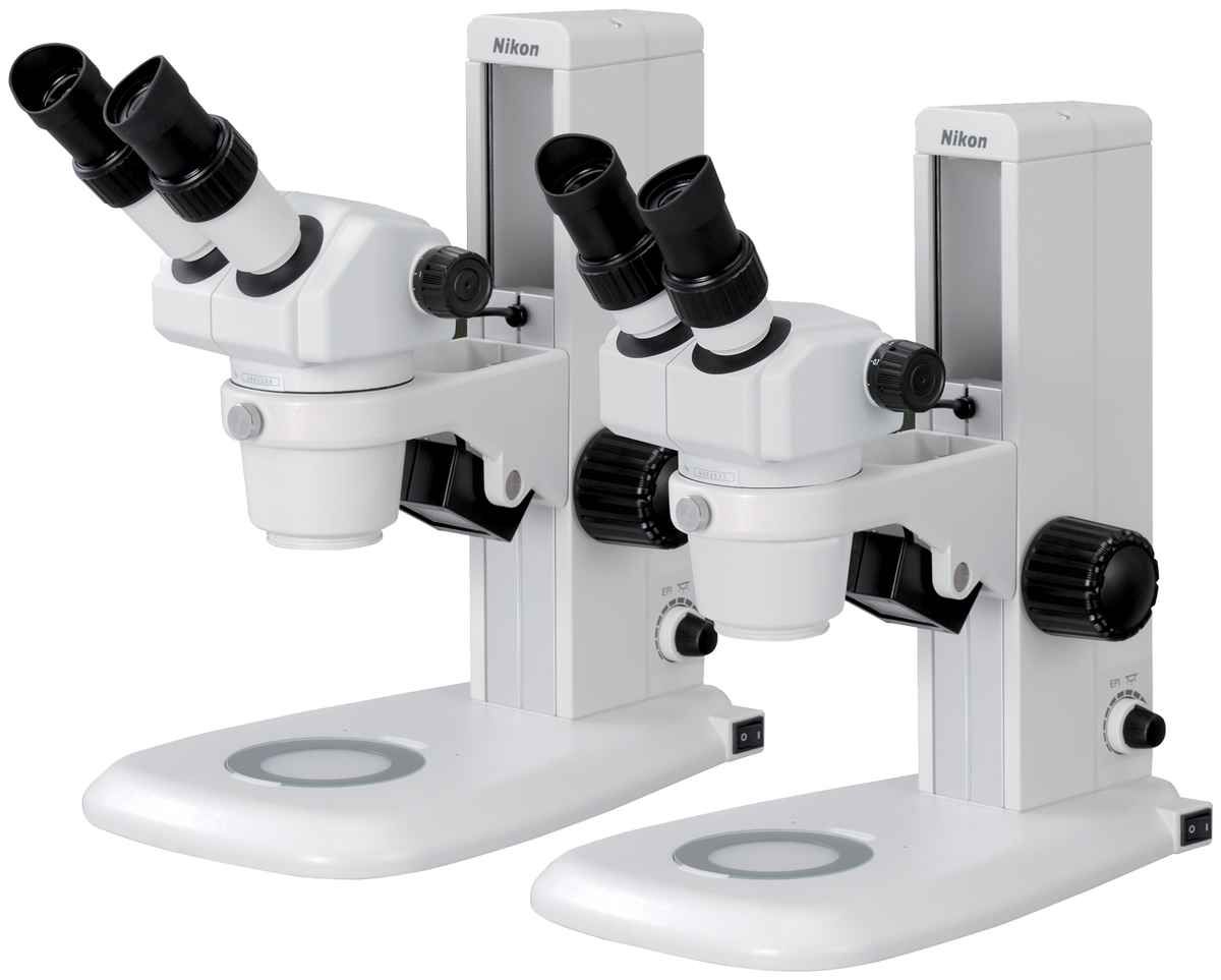 Nikon SMZ445 / SMZ460 - Stéréomicroscope compact avec grossissement de 0,7x à 3,5x et statif LED diascopique/épiscopique_0
