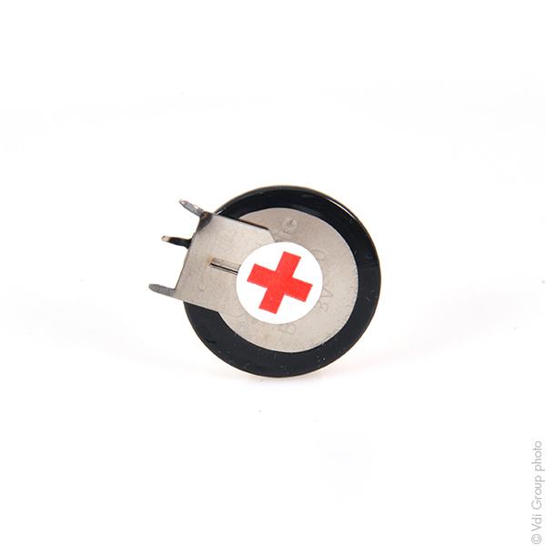Pile bouton lithium BR2330 3V 255mAh 3PV - Marque NX - Quantité : 1_0