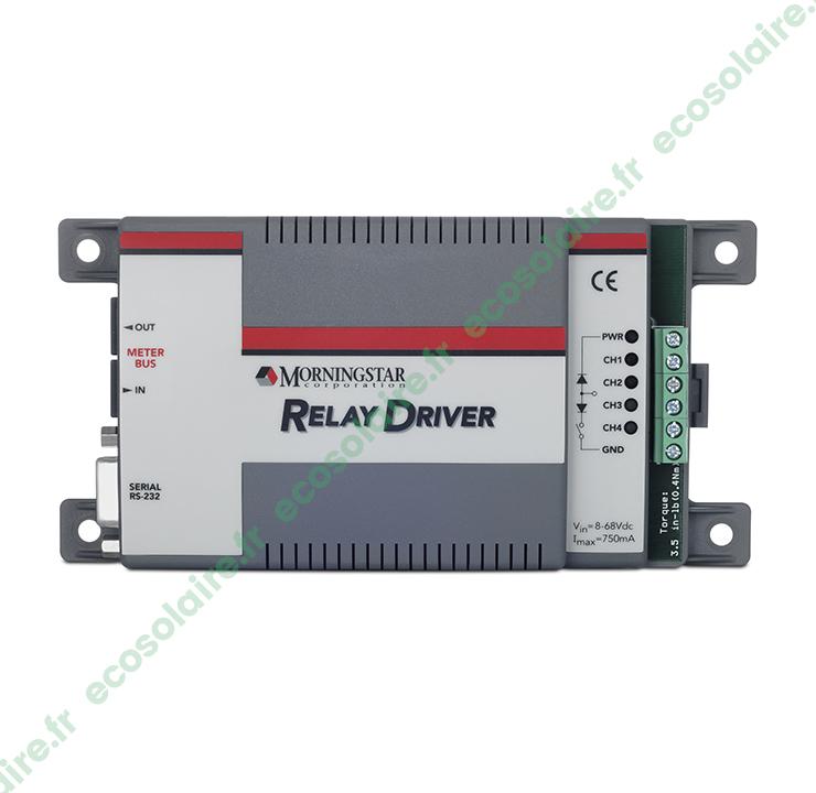 Pilote de relais RD-1 - MORNINGSTAR - Programmation de contrôle solaire et gestion de relais_0