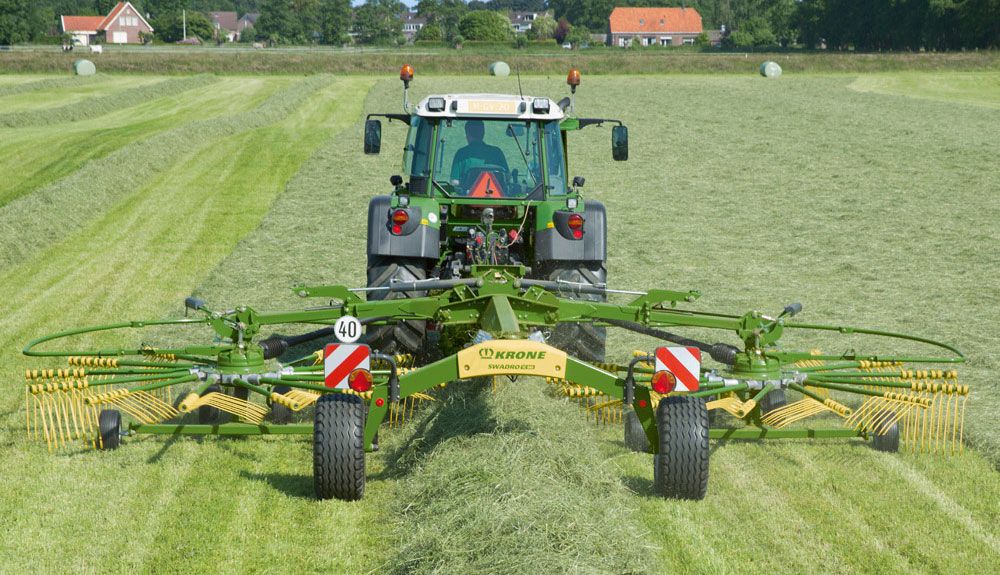 Swadro tc680 - andaineurs centraux deux rotors - krone -  6,80 m_0