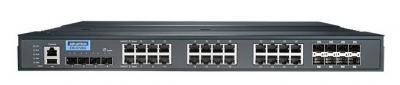 Switch rack industriel L3 - 16 ports Gb + 4 ports 10Gb SFP + 8 ports Gb combo - Référence: EKI-9728G-4X8CI-AE - Advantech_0