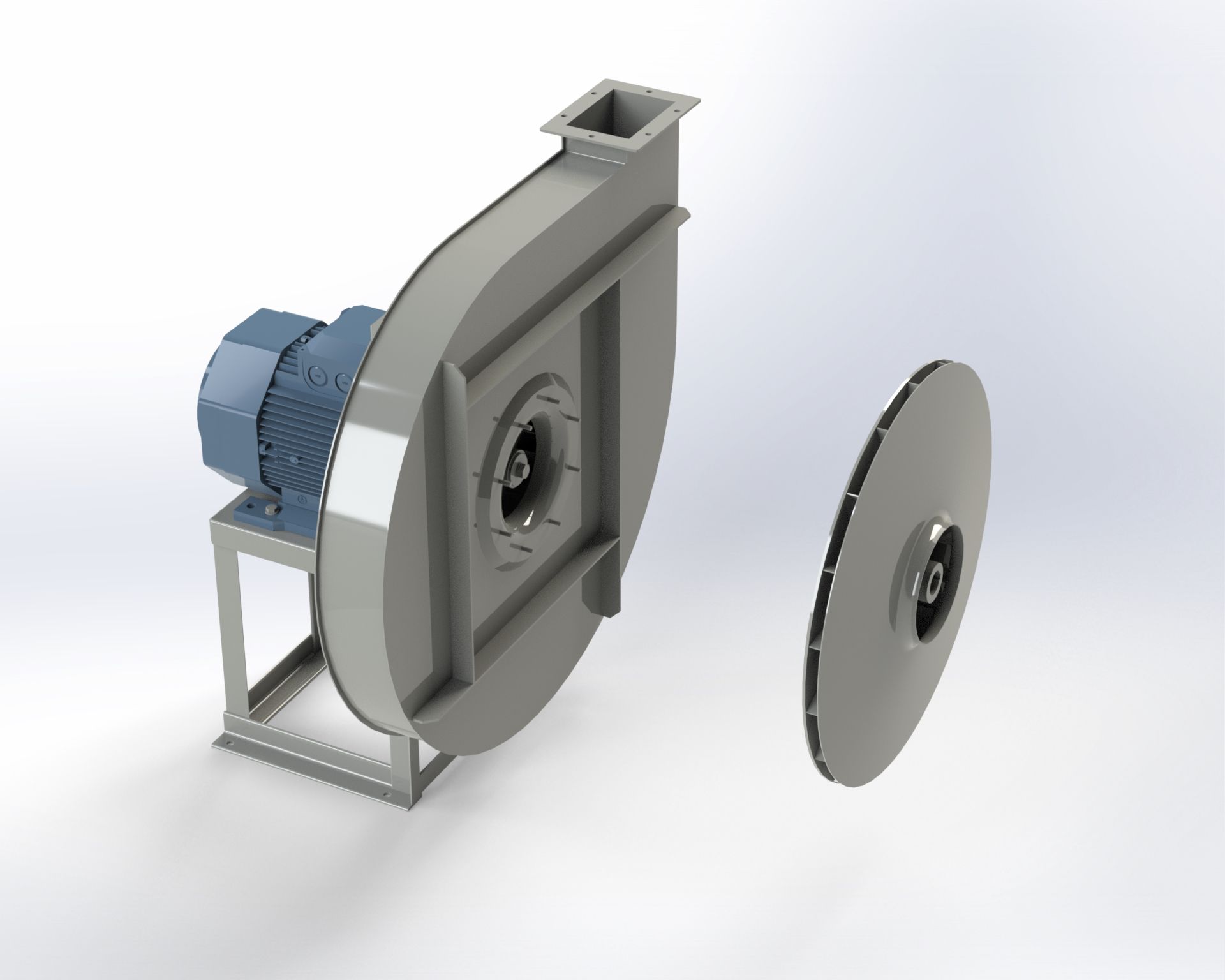 Ape 351/a - ventilateur centrifuge industriel - euroventilatori - moyenne et haute pression_0