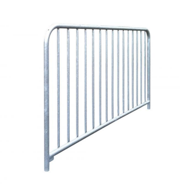 Barrière barreaux - Hauteur 1300 mm, Longueur 2000 mm, Tube acier Ø 35 mm et Ø 16 mm, 15 barreaux, Finition galvanisée ou peint sur galva_0