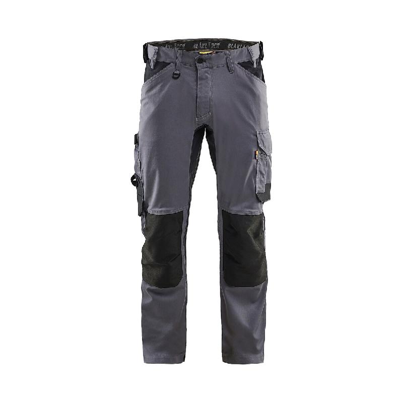 BLAKLADER Pantalon de travail stretch 2D 1751 Gris M - FR(44) - SE(C50) - Courtes - 44 multicolore multi-matériau 7330509923634_0