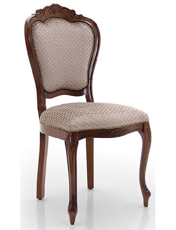 Chaise de restaurant Dante - structure en hêtre avec assise et dossier rembourrés_0