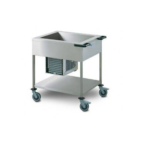 CHARIOT BAIN MARIE RÉFRIGÉRÉ PROFESSIONNEL HUPFER - 719 X 874 MM