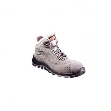 Chaussures de sécurité montantes Jalatlas S1 P SRC - cuir velours gris perforé - pointure 44_0