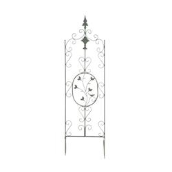 CLP Treillis pour plantes grimpantes Burgus Vert antique - vert métal 13427292_0