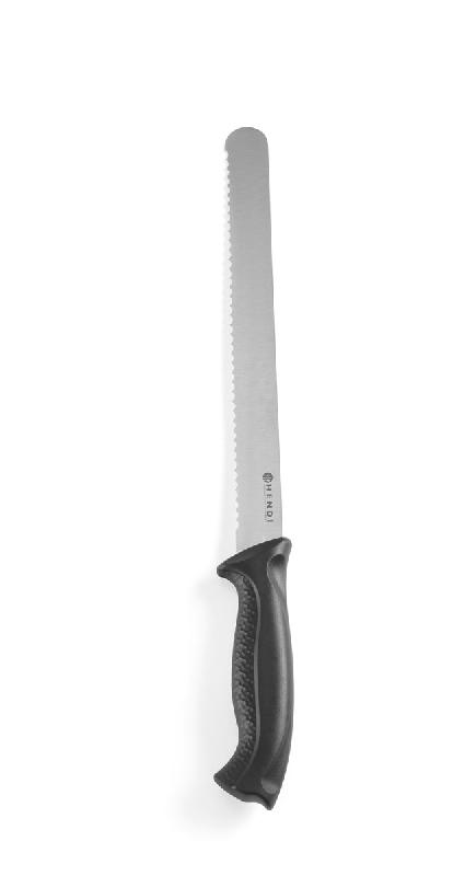 Couteau professionnel à pain 250 mm noir - 843000 - lame 1,5 mm d'épaisseur_0