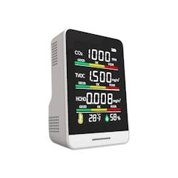 Détecteur de CO2 Portable avec Ecran Couleur Intelligent et Alarme Sonore YONIS - 3615616788722_0