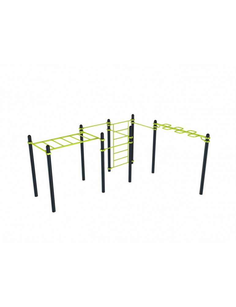 Equipement de cross-training et street workout pour les parcours sportifs en plein air_0