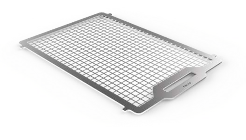 Grille quadrillée inox pour BBQ Caliu_0