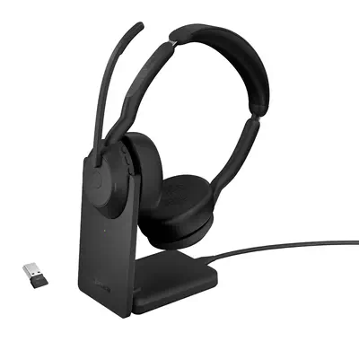 Jabra Evolve2 55 Casque Avec fil &sans fil Arceau Bureau/Centre d'appels Bluetooth Socle de chargeme_0