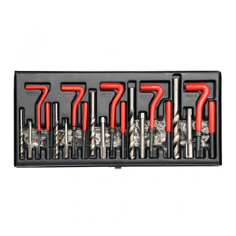 KIT DE RÉPARATION DE FILETAGE M5 - M12 OUTILS GARAGE ATELIER BRICOLAGE - HELLOSHOP26