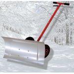 Lame de déneigement poussée 74 cm - sur chariot à roues gonflables - EURO-EXPOS_0
