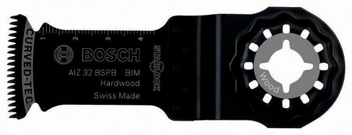 Lame de scie plongeante AIZ 32 BSPB largeur 32 mm prof. D'immersion 50 mm Starlock paquet de 10 BOSCH_0