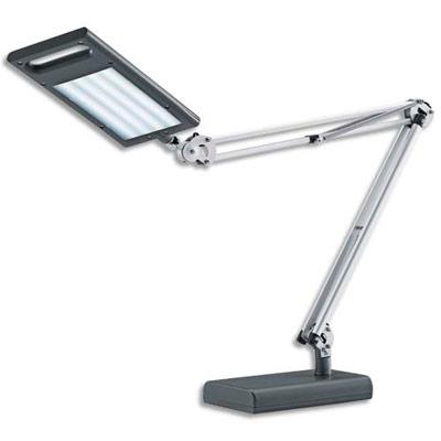 LAMPE DE BUREAU A LED HANSA LED 4 WORK - SOCLE OU PINCE - 8W - ANTHRACITE