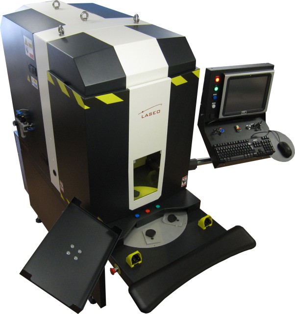 Machine de marquage et gravure laser - Carrousel à 2 à 6 positions - Laseo_0