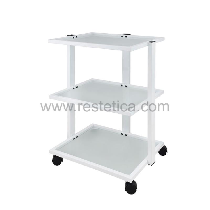 Re19w1040 - Panier porte-outil 4 compartiments - Structure en ABS avec roulettes doubles et tiroirs double-face_0