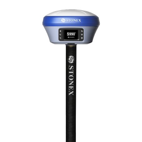 Récepteur GNSS Stonex S990 - 1408 canaux, toutes constellations, bulle électronique, IMU, écran tactile_0