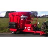 SD 10VM - Mélangeuse agricole Redrock - tarière simple - capacité 10m³ pour balles et ensilage_0