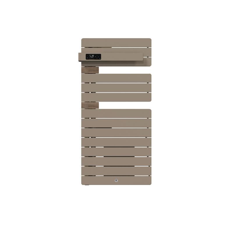Sèche-serviettes connecté Allure 4 1500W Sable/Chêne Mat à gauche - Thermor - 483318_0