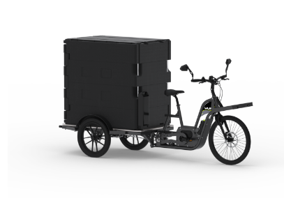 Vélo cargo triporteur avec module Passive Cold, idéal pour la livraison de produits sensibles - Capacité 150 kg - VUF XXL_0