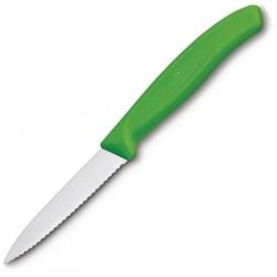 VICTORINOX couteau d'office professionnel denté vert 8 cm - CP841 - inox CP841_0