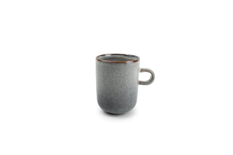 MUG ROND BLEU GRÈS 30 CL Ø 7,8 CM DUNA