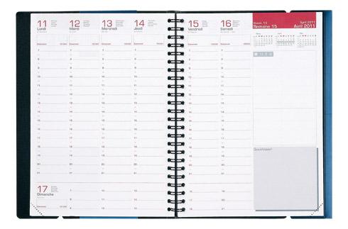 AGENDA OXFORD OFFICE SEMAINIER - ANNÉE 2027 - 21 X 29,7 CM