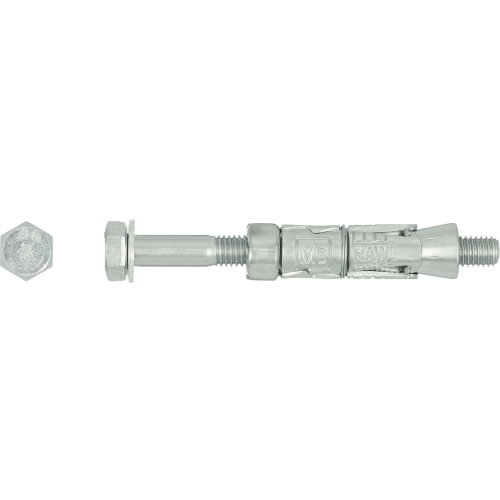 ANCRAGE DOUILLE À VIS - 20X80 MM - ÉP 10 MM - 25 PIÈCES - RAWBOLT RAWL