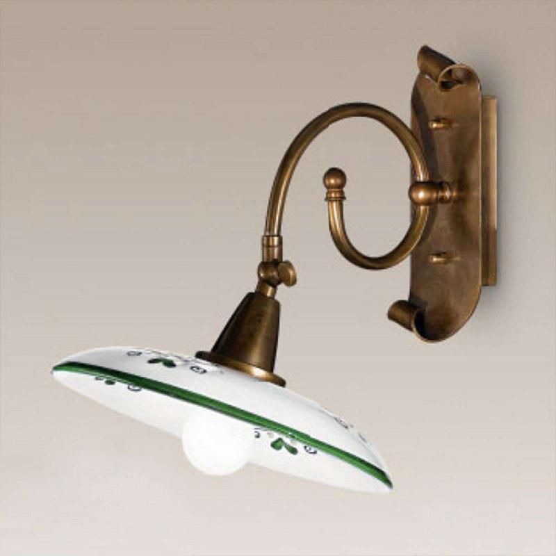 CREMASCO APPLIQUE RUSTIQUE BASSANO VERT