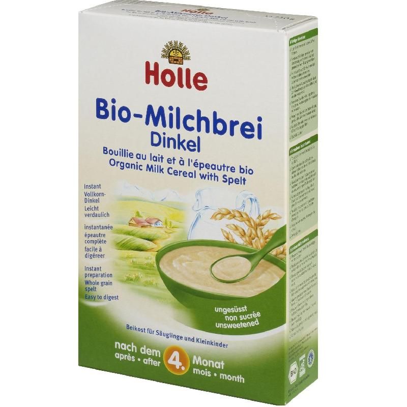 HOLLE BOUILLIE AU LAIT ET À L'ÉPEAUTRE BOUILLIES BÉBÉ