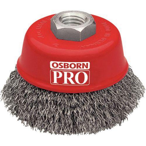 BROSSE COUPE DIA. 60 X M14 X FIL INOX ONDULÉ - OSBORN