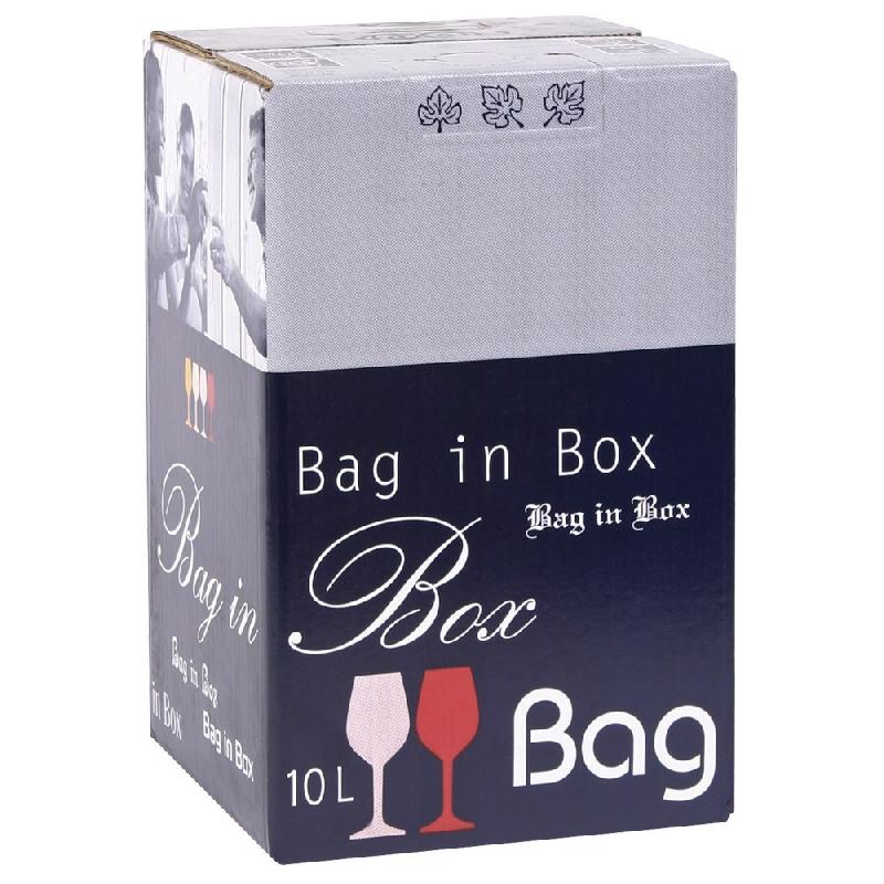 Carton décor Convivialité bleu 10 Litres - Réf : CAR46CA161_0