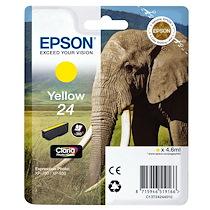 CARTOUCHE ENCRE EPSON 24 JAUNE