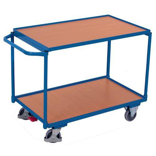 SERVANTE À 2 PLATEAUX BOIS - 985X590MM 250KG - VARIOFIT