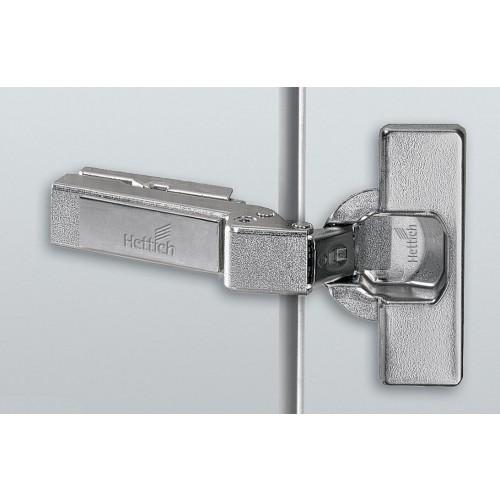 CHARNIÈRE INVISIBLE 95° INTERMAT 9936 W20 - EN ACIER NICKELÉ - EXP E45 APX10 HETTICH
