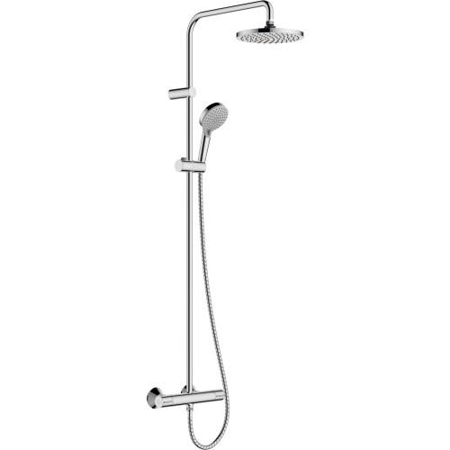 COLONNE DE DOUCHE THERMOSTATIQUE SHOWERPIPE VERNIS BLEND 200 - CHROMÉE HANSGROHE